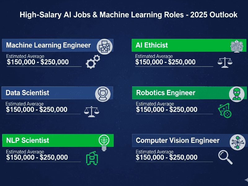 AI and ML job salaries 2025